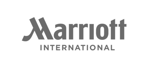 Greyscale Marriott logo.
