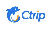 Ctrip logo.
