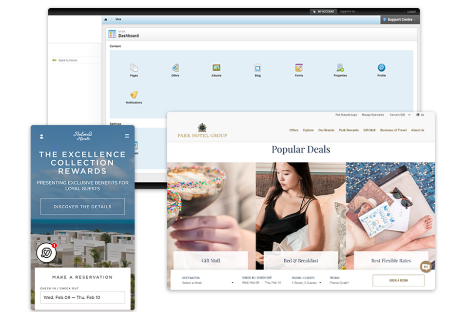 LiveCMS + website