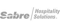 Greyscale Sabre Hotels logo.