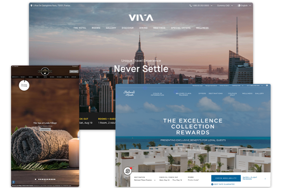 Hotel Websites responsive